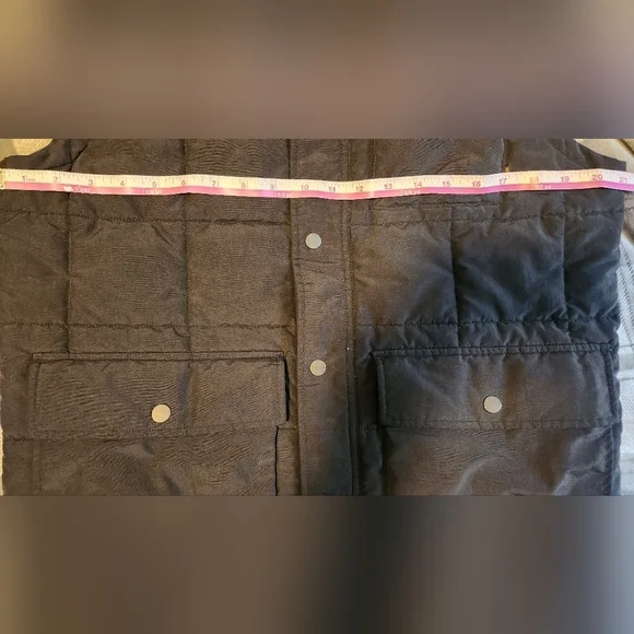 Burton Woodford Men's Vest Dalian Black‎ Size Medium - Picture 8 of 9